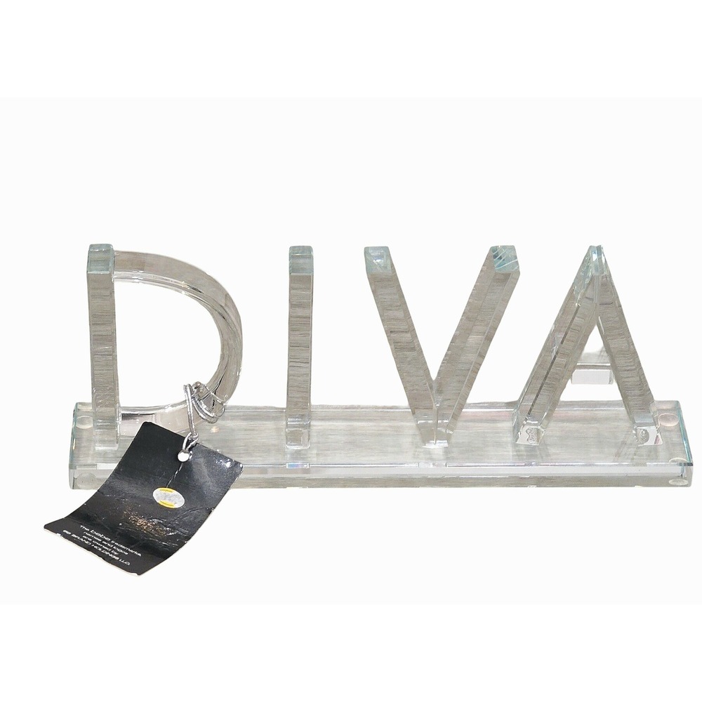 Bebe "DIVA" Crystal Name Plate